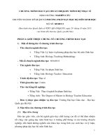 Chương trình đào tạo thạc sĩ sinh học (Đại học Giáo dục) 