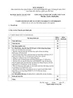 Ý kiến đánh giá đề xuất đề tài KHCN (Đại học Giáo dục) 