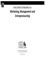 Marketing management and entrepreneurship