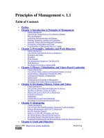 Principles of Management NEW