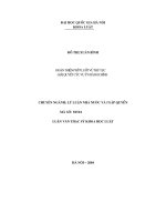 Hoàn thiện pháp luật về thủ tục giải quyết các vụ án hành chính