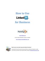 linkedin for business 