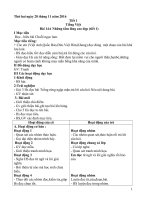 giáo án lớp 5 vnen tất cả các môn tuần 14 