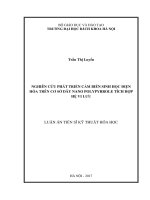 Nghiên cứu phát triển cảm biến sinh học điện hóa trên cơ sở dây nano polypyrrole tích hợp hệ vi lưu