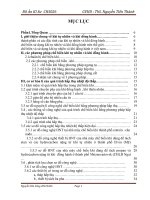 Đồ áns kĩ sư chế biến khí bằng phương pháp hấp thụ nhiệt độ thấp bách khoa hà nội