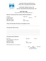 Đơn xin đổi giáo viên hướng dẫn (Khoa quản trị và kinh doanh, đại học quốc gia Hà Nội)