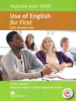 Improve your skills use of english for first