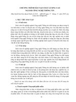 Chương trình đào tạo ngành Công nghệ thông tin (Đại học Công nghệ)