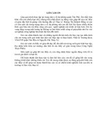 Báo cáo thực tập tốt nghiệp tại trung tâm y tế dự phòng quận Tân Phú - Khoa Vệ Sinh An Toàn Thực Phẩm