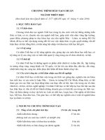 Chương trình đào tạo ngành triết học (Đại học quốc gia Hà Nội)