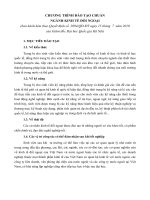 Chương trình đào tạo ngành kinh tế đối ngoại (Đại học Kinh tế)