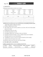 bài tập tiếng anh 10