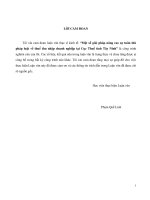 Một số giải pháp nâng cao sự tuân thủ pháp luật về thuế thu nhập doanh nghiệp tại cục thuế tỉnh tây ninh 