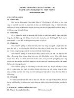 Chương trình đào tạo ngành Công nghệ điện tử viễn thông (Đại học Công nghệ)