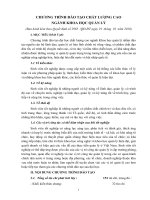 Chương trình đào tạo ngành khoa học quản lý (Đại học quốc gia Hà Nội)