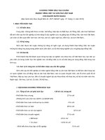 Chương trình đào tạo ngành Tiếng việt và văn hoá Việt Nam dành cho người nước ngoài (Đại học quốc gia Hà Nội)