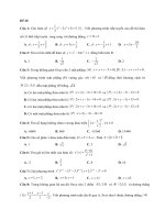 đề luyện thi THPT quốc gia 2017   đề 20 có lời giải chi tiết 