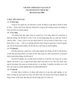 Chương trình đào tạo ngành kinh tế chính trị (Đại học Kinh tế)