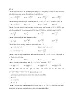 đề luyện thi THPT quốc gia 2017  đề 11 có lời giải chi tiết 