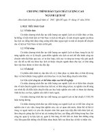 Chương trình đào tạo ngành lịch sử (Đại học quốc gia Hà Nội)