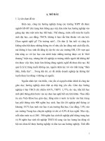 Tiểu luận nhu cầu tiếp cận thông tin nghề  qua các phương tiện thông tin đại chúng của học sinh THPT huyện bình liêu, tỉnh quảng ninh hiện nay