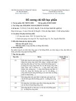 Đề cương chi tiết học phần Hệ thống BMS (Đại học sư phạm kĩ thuật TP.HCM)  