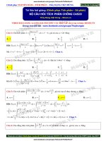 000 BO CAU HOI TICH PHAN CHONG CASIO loi giai 