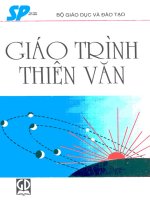 Giáo trình thiên văn
