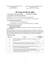 Đề cương chi tiết học phần CAD trong kĩ thuật điện (Đại học sư phạm kĩ thuật TP.HCM)