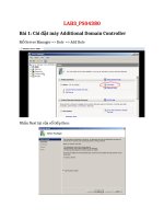 LAB 3 QUẢN TRỊ SERVER 1