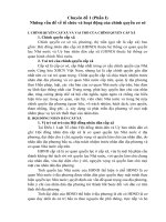 Chuyên Đề Những Vấn Đề Về Tổ Chức Và Hoạt Động Của Chính Quyền Cơ Sở Miền Núi