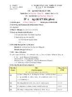 Đề cương chi tiết học phần Lý thuyết thông tin (Đại học sư phạm kĩ thuật TP.HCM)  