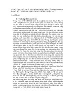 Tiểu luận NÂNG CAO HIỆU QUẢ vận ĐỘNG ĐỒNG bào CÔNG GIÁO của ĐẢNG bộ TỈNH NAM ĐỊNH TRONG THỜI kỳ HIỆN NAY