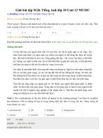 giai bai tap sgk tieng anh lop 10 unit 12 music 