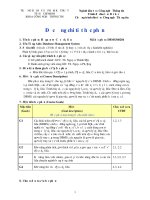 Đề cương chi tiết học phần Hệ quản trị cơ sở dữ liệu (Đại học sư phạm kĩ thuật TP.HCM)  