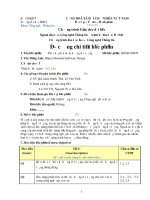 Đề cương chi tiết học phần Thiết kế phần mềm hướng đối tượng (Đại học sư phạm kĩ thuật TP.HCM)  