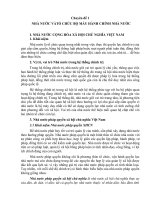 Chuyên Đề  Nhà Nước Và Tổ Chức Bộ Máy Hành Chính Nhà Nước