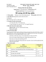 Đề cương chi tiết học phần Đánh giá và kiểm soát hệ thống thông tin (Đại học sư phạm kĩ thuật TP.HCM)  