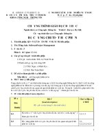 Đề cương chi tiết học phần Quản lý dự án phần mềm (Đại học sư phạm kĩ thuật TP.HCM)  