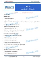 chuyên đề viết lại câu