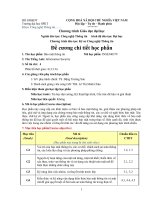 Đề cương chi tiết học phần Bảo mật thông tin (Đại học sư phạm kĩ thuật TP.HCM)  