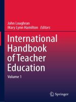 International handbook of teacher education volume 1