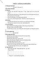 Giáo án bồi dưỡng Vật Lý 8