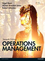 Operation management 7e nigel slock jones johnson