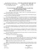 Hướng Dẫn Viết Chuyên Đề Khóa Luận Tốt Nghiệp