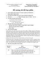 Chương trình đào tạo đồ án Quản lý chất lượng sản phẩm in (Trường Đại học sư phạm kĩ thuật TP.HCM)