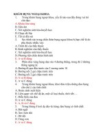 Khám bụng ngoại khoa 