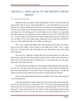 BÀI GIẢNG MÔN THỊ TRƯỜNG CHỨNG KHOÁN