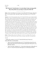 Đáp án đầy đủ full 5 câu Tìm hiểu lịch sử và truyền thống 70 năm xây dựng,chiến đấu,trưởng thành của Lực lượng vũ trang Thủ đô Hà Nội