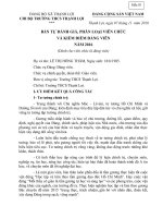 BẢN TỰ ĐÁNH GIÁ PHÂN LOẠI VIÊN CHỨC VÀ KIỂM ĐIỂM ĐẢNG VIÊN  NĂM 2016 hoàn chỉnh